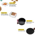 thumbnail image 3 of 8Pcs Air Fryer Accessories 7 Inch Fit for philps Grill Pot Kitchen Cooking Tool, 3 of 6