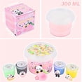 thumbnail image 7 of Butter Slime Kit With Panda Add-Ins, Soft Non-Sticky Scented DIY Slime Toy for Kids, Stress Relief and Classroom Rewards, Pink Peach, 300 mL, 7 of 7