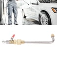 thumbnail image 1 of Adjustable Metal Pressure Washer Extension Wand, with Ball Valve, 1/4 Inch Connector, for Cleaning Vehicles, Yards, 1 of 7