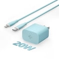 thumbnail image 1 of iPhone Charger Fast Charging 20W PD USB-C Wall Charger and 6 FT USB C Charging Cable iPhone Fast Charger Compatible with iPhone 14 13 12 11 X 8 7 6 More $9.99, 1 of 1