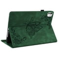thumbnail image 4 of Dteck Butterfly Pattern Case for iPad Pro 11 inch 2024,Magnetic Leather Card Slots Wallet Case Shockproof Kickstand Cover for iPad Pro 11-in. (M4) ,Green, 4 of 5