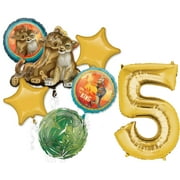 Lion King 5th Birthday Party Supplies Jungle Safari Balloon Bouquet Decorations