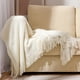 thumbnail image 1 of Acogedora manta de punto de chenilla, manta y manta ligera de estilo rural pequeño para otoño, mujer, silla, sofá, decoración del hogar, 1 of 5