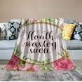 thumbnail image 2 of ARISTURING Christian Blanket with Inspirational Thoughts and Prayers Religious Bible Verse Throw Blanket Ultra Soft Warm Flannel Blankets for Women Men Gifts, 2 of 6