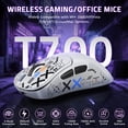 thumbnail image 6 of T700 Lightweight Wireless Gaming Mouse, 3-Mode Programmable, Ergonomic Design, Compact, Professional IC, USB Type-C Charging, Rechargeable Lithium Polymer Battery, Compatible with PC, Laptop, Mac, 6 of 8