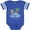 Football Blue and White, variant on Inktastic Surfing Future Surfer Bear Boys or Girls Baby Bodysuit