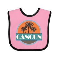 Inktastic Cancun Mexico Vacation Boys or Girls Baby Bib