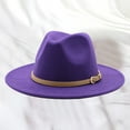 thumbnail image 2 of ZHENHONG Cowboy Hats for Women Western Cowboy Hat For Women Classic Roll Up Buckle Belt Women Retro Wide Brim Cowboy Hat Sun Hats, 2 of 2
