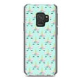 thumbnail image 1 of DistinctInk Clear Shockproof Hybrid Case for Samsung Galaxy S9 (5.8" Screen) - TPU Bumper, Acrylic Back, Tempered Glass Screen Protector - Pastel Unicorn Pattern - Teal Pink Purple, 1 of 5