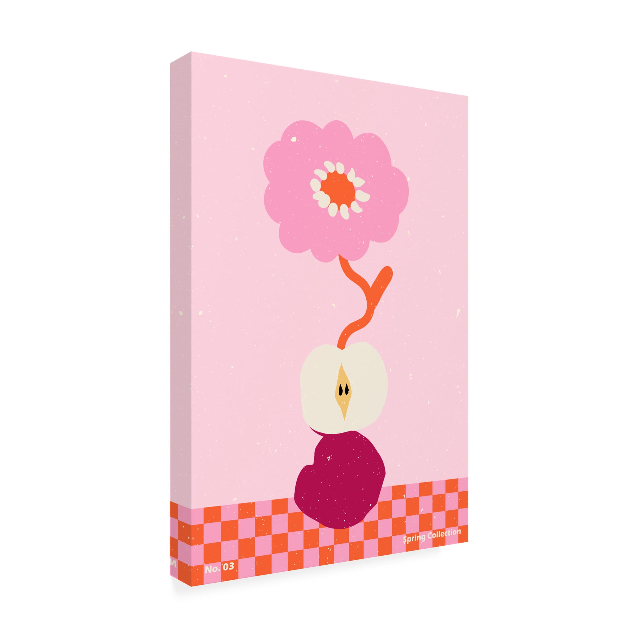 Trademark Fine Art NKTN Spring Flower 03 Canvas Wall Art