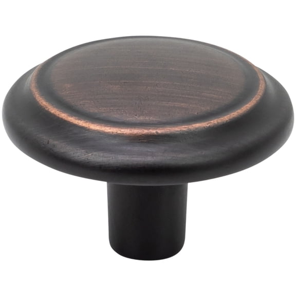 Designperfect DPA25R92KORB Classic Pack Of (25) 1-1/4" Round Mushroom Cabinet Knobs /