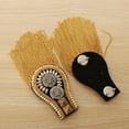 thumbnail image 3 of EHJRE 1 Pair Retro Tassel Epaulette Shoulder Board Mark Costume Brooch s Jewelry Gold, 3 of 9