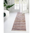 thumbnail image 3 of Unique Loom Deepa Collection Area Rug - Static (2' 6" x 12' Runner Multi/Gray), 3 of 11
