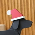 thumbnail image 3 of Kalalou 16" Wooden Christmas Labrador Retriever Dog with Santa Hat, 3 of 5