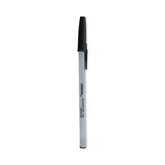Ballpoint Pen, Stick, Fine 0.7 Mm, Black Ink, Gray Barrel, Dozen | Bundle of 2 Dozen