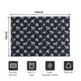 thumbnail image 5 of Blue Cartoon Unicorn Flower Pattern Door Rugs,Washable Non Slip Door Mats Indoor,Decorative Door Mats,Entry Mat Indoor for Entrance,Bedroom,Kitchen,Bathroom,16"x24", 5 of 6