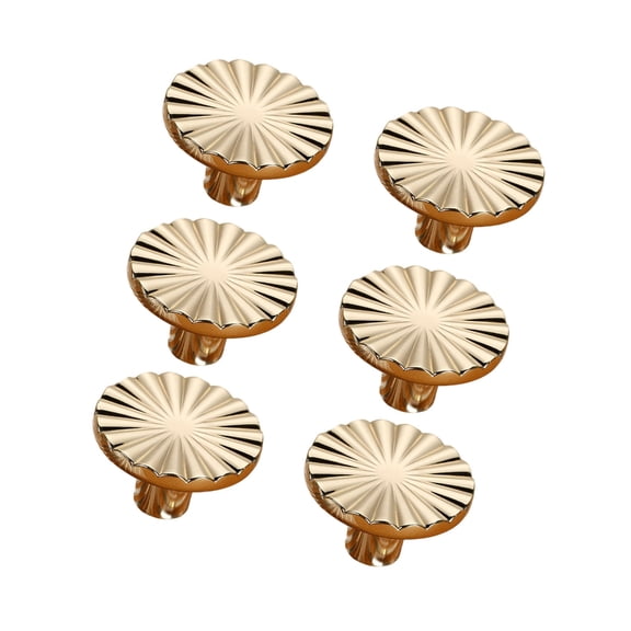 6pcs Multipurpose Cabinets Knobs Nordics Designs Zinc Alloy Pull Accessory for Enhancing Closet and Dresser Aesthetics