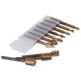 thumbnail image 3 of 10 Uds. De Rebabas de Acero, Rebabas de Doble Corte, Herramienta de Brocas para Molinillo, Juego de Rebabas de carburo, Accesorios para Tallado de carpintería, 3 of 13