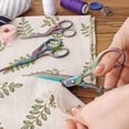 thumbnail image 4 of GFDYREE Titanium Coating Sewing Scissors Bundle, Professional Fabric Scissors Set, Ultra-Sharp Stainless Steel Blades, Ergonomic Handle, Great for Tailor, Embroidery, Craft, 10.5"/5.1"/4.5"/, 4 of 7