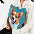thumbnail image 6 of Corgi Velvet Decorative Throw Pillow Inserts - Set of 2, Chair Pillow Covers - Unique Patterns, 16x16, 18x18, 20x20 Inches for Home Decor & More, 6 of 6