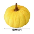 thumbnail image 2 of Harvest Mini Velvet Pumpkins, Plush Autumn Tabletop Accents, Rich Jewel Toned Fall Decor, Sophisticated Thanksgiving Centerpiece for Shelf, Console, Buffet, Home Holiday Staging, Harvest, Brown, 2 of 9
