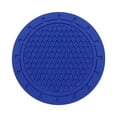 thumbnail image 2 of 2PC Car Originality Water Mat Fashion Solid Color Heat Insulation Mat Honeycomb Car Mat Car Mat(Deep Blue), 2 of 5