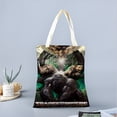 thumbnail image 2 of Rise of the Beasts Bolso de tela con estampado de lienzo para mujer, bolsa de compras reutilizable y estética, con cremallera interior, regalo para mujer,40*45cm., 2 of 6