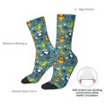 thumbnail image 4 of Fuzoiu pirates animals Print Athletic Crew Socks for Men & Women,Casual Crew Socks,Above Ankle Crew Socks for Business, Casual, 4 of 6