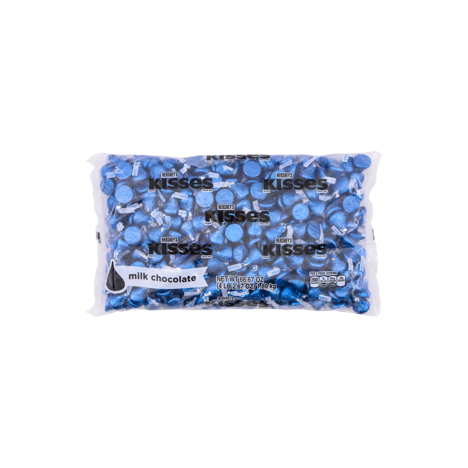 Hershey S Kisses Dark Blue Foils Milk Chocolate Candy Bulk 66 7 Oz Bag 400 Pieces Walmart Com Walmart Com Hershey S Kisses Dark Blue Foils Milk Chocolate Candy Bulk 66 7 Oz Bag 400 Pieces Walmart Com Walmart Com