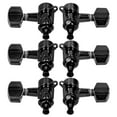 thumbnail image 3 of Guitar Tuning Pegs, Easy To Install Exquisite And  Appearance String Tuners, Anti-Rust Anti-Corrosion For Acoustic Guitar Guitar Repair Master Black, 3 of 8