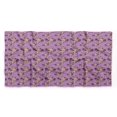 thumbnail image 5 of Bimba Purple Rose Wreath Floral Pure Silk Printed Head Bandanas Summer Neck Wrap Scarf 40 x 40 Inches, 5 of 6