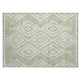thumbnail image 2 of Addison Rugs Chantille Indoor/Outdoor Transitional Diamonds Aloe Washable Rectangle Rug, 1'8" x 2'6", 2 of 6