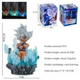 thumbnail image 3 of Dragon Ball Super Saiyan Silver Hair Goku Model Collection Model Toy Anime Cartoon Game Fit Model 4.14 inch, 3 of 4