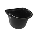 thumbnail image 4 of Comedero, bebedero y cubo para caballos, duradero, ergonómico, de metal PP, adecuado para caballos. Negro, 4 of 9