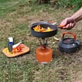 thumbnail image 7 of Backpacking Stove - Portable Camping Stove - Small Backpack Camp Single Burner for Propane Butane Isobutane Fuel Canister - Mini Pocket Rocket Jet Boiler for Hiking & Gas Cooking, 7 of 7