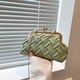 thumbnail image 3 of Bolso de noche para mujer Elegante cadena Banquete Bolsos Fiesta Crossbody Monedero (Verde) Sywqhk Para Estrenar, 3 of 7