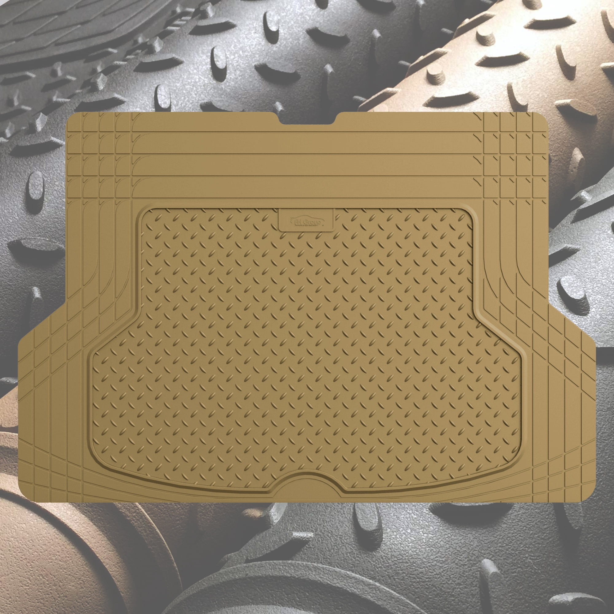 FH Group, Trimmable Vinyl Cargo Liner For Auto Sedan SUV Van, Beige