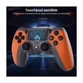 thumbnail image 3 of Control Inalámbrico Mando Compatible Con Para Play Station 4 naranja negro, 3 of 5