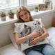 thumbnail image 5 of Cats Pillow Cover Cute Pet Pillow Bedroom Home Sofa Decorative Cushion Cover, 5 of 6