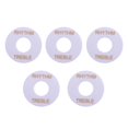 thumbnail image 1 of 5 Pcs Pickup Selector Plate Toggle Switch Washer Rhythm  White, 1 of 8