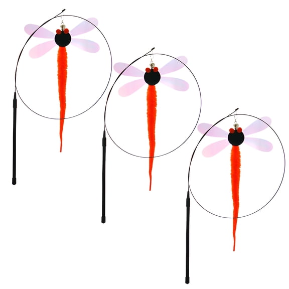 BESTSKY 3Pcs Interactive Cat Toy,Fun Colors Interactive Cat Toys for Indoor Cats,Engaging Interactive Play Moments Kitten Toys,Style1