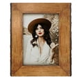thumbnail image 4 of Ikeree 4X6 Rustic Picture Frames With Natural Bark Edges Brown Wood Photo Frame For Tabletop Or Wall Mounting Display, 4 of 4