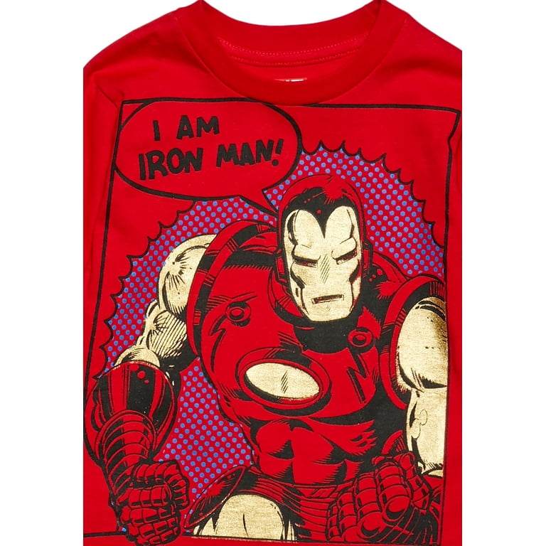Marvel Avengers Boys Long Sleeve T-Shirts 4-Pack photo 4