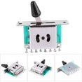 Alomejor Guitar Toggle Switch Electric Guitar 5 Way Pot Switch with