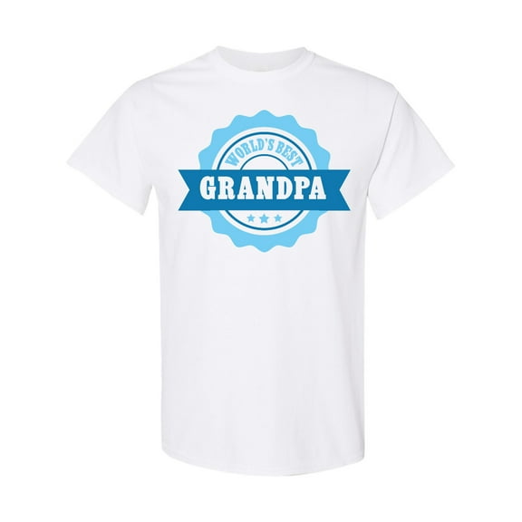 Inktastic Grandparents Day Worlds Best Grandpa T-Shirt