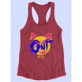 thumbnail image 3 of Bunny Face Off Mind Racerback Tank Women -Image by Shutterstock, Female Medium, 3 of 4