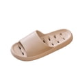 thumbnail image 6 of Ceisia Men's New Indoor Solid Thick Sole Soft Bottom House Slippers Home Comfort Casual Non-Slip Warm Winter Breathable Lightweight Anti-Skid Slides Gifts for Father, 6 of 6