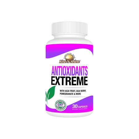Rise-N-Shine Antioxidants Extreme, Immune Strengthening Support, Dietary Supplement, 30 Capsules