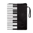 thumbnail image 2 of HELLHERO Piano Pattern Design Book Protector with Waterproof Polyester Book Sleeve Cover with Zipper for Paperbacks Protector Wrap Bag Easy Carry Book Case, 2 of 8