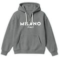 thumbnail image 3 of MHFRRA Sudadera con Capucha y Forro para Exteriores, Suave, Cómoda, Informal, de Manga Larga, Ligera, Cálida, para Invierno y Otoño Gris, 3 of 3